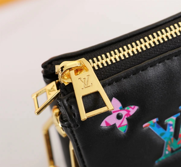 ルイヴィトンバッグ素材ディテール